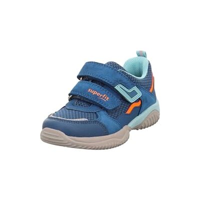 1006390 Superfit Storm sneakersy chłopięce, Niebieski pomarańczowy 8020, 25 EU 1006390 Superfit Storm sneakersy chłopięce, Niebieski pomarańczowy 8020, 25 EU