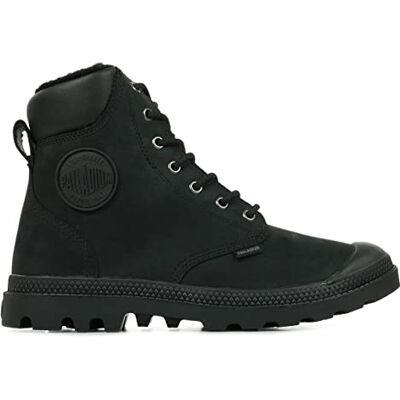 72966_466 Palladium Pampa Sport Shearling Waterproof, klasyczne buty dla dorosłych, uniseks, czarny, 44 EU 72966_466 Palladium Pampa Sport Shearling Waterproof, klasyczne buty dla dorosłych, uniseks, czarny, 44 EU