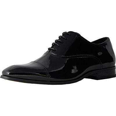 14213 0043E 8--004-8.5 3E US Florsheim Męska Tux Cap Toe Oxford, czarny Czarny lakier 41.5 EU Weit 14213 0043E 8--004-8.5 3E US Florsheim Męska Tux Cap Toe Oxford, czarny Czarny lakier 41.5 EU Weit