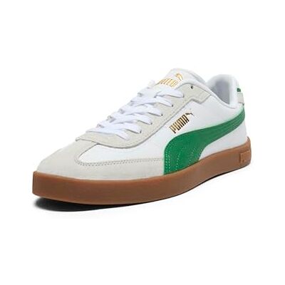 39744722 PUMA Men's Club II ERA Sneaker White-Archive Green-Gum, 7 39744722 PUMA Men's Club II ERA Sneaker White-Archive Green-Gum, 7