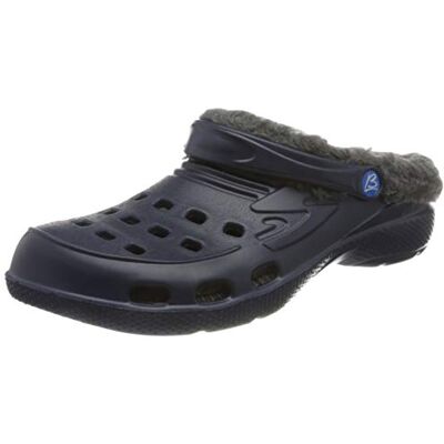 958 Beck Męskie kapcie Clog Warm, niebieski granatowy 41 EU 958 Beck Męskie kapcie Clog Warm, niebieski granatowy 41 EU