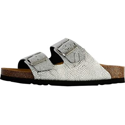 F300481057 Scholl Damskie sandały Josephine, Srebrny, 38 EU F300481057 Scholl Damskie sandały Josephine, Srebrny, 38 EU