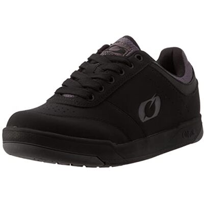 O'NEAL Buty do kolarstwa górskiego MTB Downhill Freeride Vegan Najwyższa równowaga między przyczepnością a ułożeniem stopy, oddychające Pumps Flat V.22 Shoe Dorośli Black Grey Rozmiar 45 O'NEAL Buty do kolarstwa górskiego MTB Downhill Freeride Vegan Najwyższa równowaga między przyczepnością a ułożeniem stopy, oddychające Pumps Flat V.22 Shoe Dorośli Black Grey Rozmiar 45