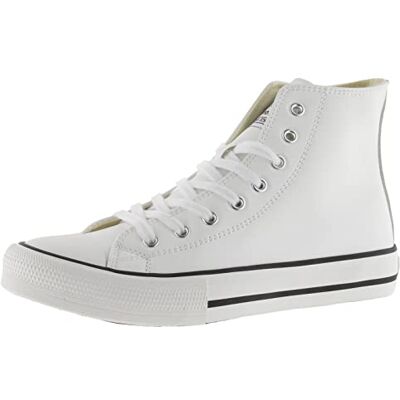 Blanco Victoria 1065175-WOMEN buty plemienny z efektem skóry damskie, biały, 41 EU Blanco Victoria 1065175-WOMEN buty plemienny z efektem skóry damskie, biały, 41 EU