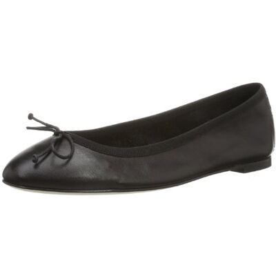 17054139_Black_38 PIECES KATE LEATHER BALLERINA BLACK 17054139 baleriny damskie, czarny czarny 38 EU 17054139_Black_38 PIECES KATE LEATHER BALLERINA BLACK 17054139 baleriny damskie, czarny czarny 38 EU
