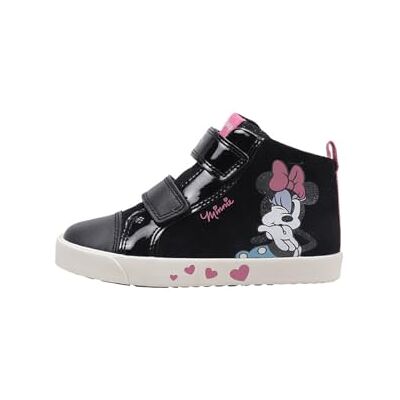 B46D5B022HH Geox B Kilwi Girl B, Trampki Dziewczyny, czarny, 25 EU B46D5B022HH Geox B Kilwi Girl B, Trampki Dziewczyny, czarny, 25 EU