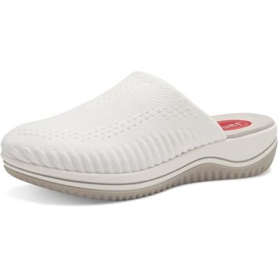 8-27360-42 Jana Damskie Softline 100 White Sabot wygodne buty na co dzień, odświętne, eleganckie, płaskie sandały, 39 EU szerokie, biały, 39 EU Weit 8-27360-42 Jana Damskie Softline 100 White Sabot wygodne buty na co dzień, odświętne, eleganckie, płaskie sandały, 39 EU szerokie, biały, 39 EU Weit