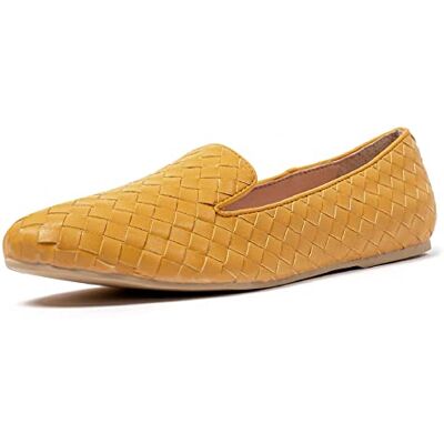 P_TIS_YELLOW_35 L37 HANDMADE SHOES Damski Take It Slow Loafer, żółty, 35 EU P_TIS_YELLOW_35 L37 HANDMADE SHOES Damski Take It Slow Loafer, żółty, 35 EU