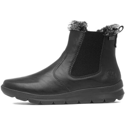 Z0061-00 Rieker Damskie botki Z0061, czarne, 42 EU, czarny, 42 EU Z0061-00 Rieker Damskie botki Z0061, czarne, 42 EU, czarny, 42 EU