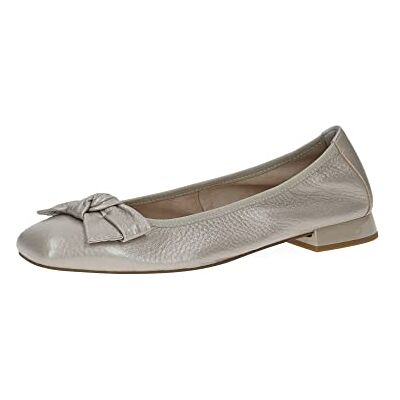 9-9-22105-20 CAPRICE Baleriny damskie , Stone Deer Per, 39 EU 9-9-22105-20 CAPRICE Baleriny damskie , Stone Deer Per, 39 EU