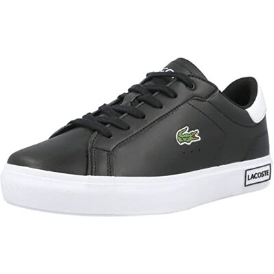 41SUJ0014 Lacoste Dziewczęce sneakersy Low-Top Powercourt 0721 1 SUC, półbuty dziecięce, Blk Wht, 35.5 EU 41SUJ0014 Lacoste Dziewczęce sneakersy Low-Top Powercourt 0721 1 SUC, półbuty dziecięce, Blk Wht, 35.5 EU