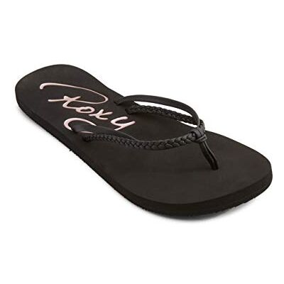 13779738005 ROXY Damskie klapki Cabo J, czarny 3, 39 EU 13779738005 ROXY Damskie klapki Cabo J, czarny 3, 39 EU