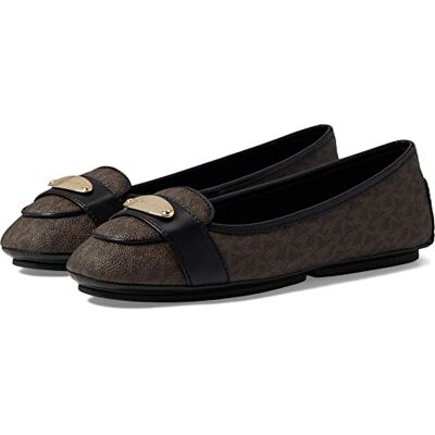 40R3MKFR1B-200 Michael Kors Damskie espadryle Mk Plate Moc, brązowy, 43.5 EU 40R3MKFR1B-200 Michael Kors Damskie espadryle Mk Plate Moc, brązowy, 43.5 EU
