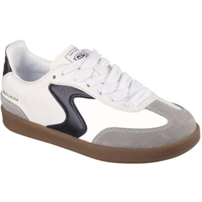 418005L Skechers Chłopięce buty sportowe Hotshot Junior Varsity, biały, 5.5 UK Child 418005L Skechers Chłopięce buty sportowe Hotshot Junior Varsity, biały, 5.5 UK Child