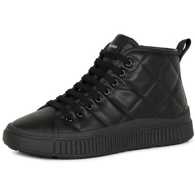 J46M3B000BC Geox J Laquinny Girl B, Trampki Dziewczyny, czarny, 36 J46M3B000BC Geox J Laquinny Girl B, Trampki Dziewczyny, czarny, 36