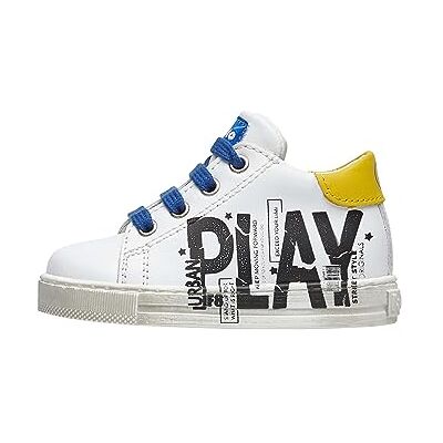 2018047 Falc SpA Falcott Tahole, Buty dziecięce, White-Yellow, 18 EU, Biały żółty 2018047 Falc SpA Falcott Tahole, Buty dziecięce, White-Yellow, 18 EU, Biały żółty
