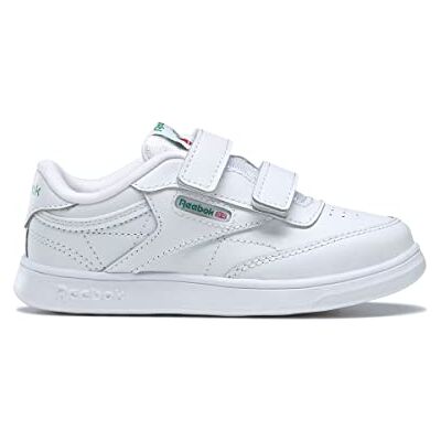 GZ5272 Reebok Buty chłopięce Club C 2 V Sneaker, biały White Glen Green Vector Blue 25 EU GZ5272 Reebok Buty chłopięce Club C 2 V Sneaker, biały White Glen Green Vector Blue 25 EU
