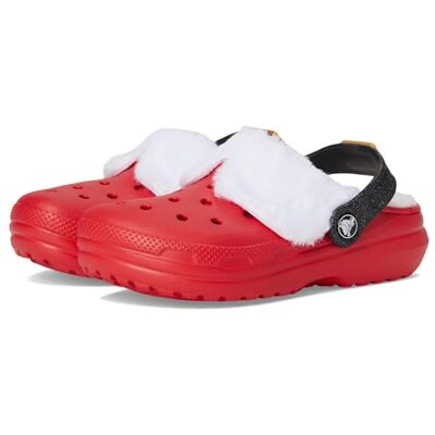 210931-6WE Crocs Unisex dziecięce klasyczne chodaki z podszewką (małe duże dziecko), Varsity Red/Multi, 30.5 EU 210931-6WE Crocs Unisex dziecięce klasyczne chodaki z podszewką (małe duże dziecko), Varsity Red/Multi, 30.5 EU