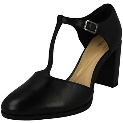 261719524 Clarks Damska pompka Freva85, czarna skóra, 41 EU, czarna skóra, 41 EU 261719524 Clarks Damska pompka Freva85, czarna skóra, 41 EU, czarna skóra, 41 EU