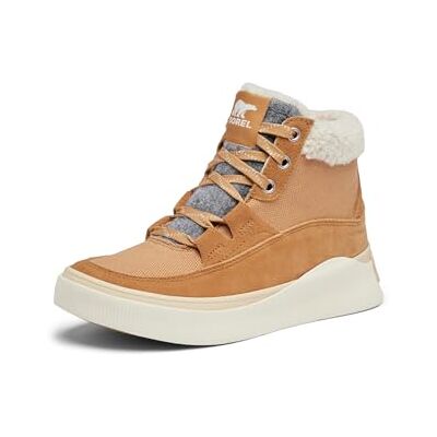 2088201 Sorel Out N About 4 Damskie wysokie sneakersy wodoodporne, jasnobrązowy (Tawny Buff, Honey White), 36 EU 2088201 Sorel Out N About 4 Damskie wysokie sneakersy wodoodporne, jasnobrązowy (Tawny Buff, Honey White), 36 EU