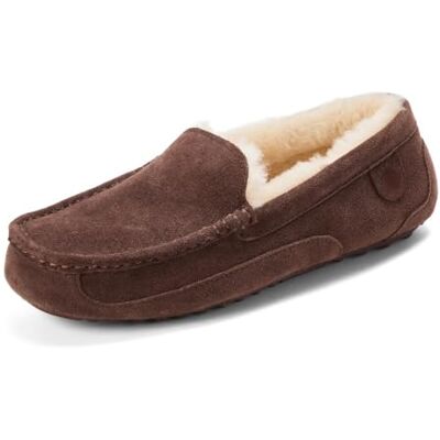 75097 Fireside by Dearfoams Męskie kapcie Melbourne, Kawa, 47 EU 75097 Fireside by Dearfoams Męskie kapcie Melbourne, Kawa, 47 EU
