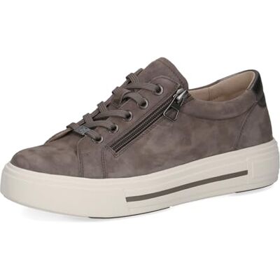 9-23351-43 CAPRICE Sneakersy , szerokość G, Dk Taupe Suede, 39 EU 9-23351-43 CAPRICE Sneakersy , szerokość G, Dk Taupe Suede, 39 EU