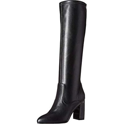 G7198S1-001-9.5 M US Franco Sarto Damskie buty do kolan Katherine, Czarna elastyczna skóra 43 EU G7198S1-001-9.5 M US Franco Sarto Damskie buty do kolan Katherine, Czarna elastyczna skóra 43 EU