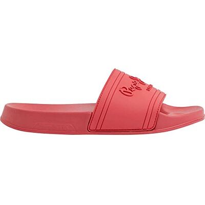 PLS70125 Pepe Jeans Damskie sandały z logo w kształcie litery W, Koral, 36 EU PLS70125 Pepe Jeans Damskie sandały z logo w kształcie litery W, Koral, 36 EU