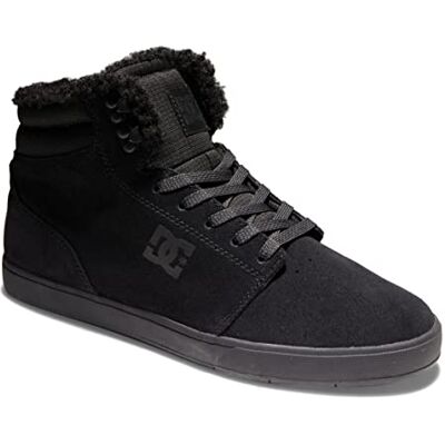 ADYS100700-bb2 DC Shoes Crisis 2 Hi Wnt – High-Top-buty zimowe ze skóry dla mężczyzn, czarny, 40.5 EU ADYS100700-bb2 DC Shoes Crisis 2 Hi Wnt – High-Top-buty zimowe ze skóry dla mężczyzn, czarny, 40.5 EU