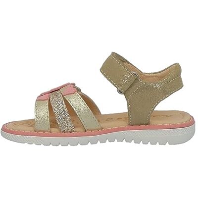 74L1273003 Lurchi płaskie sandały, złote, 28 EU, złoto, 28 EU 74L1273003 Lurchi płaskie sandały, złote, 28 EU, złoto, 28 EU
