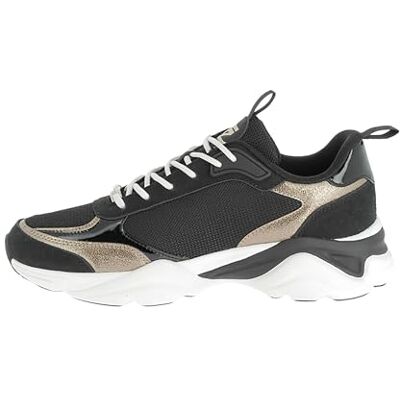 C331150 dresco Arya, Damskie buty typu sneakers/sneakers, czarne wielo, 41 EU, czarny, wielokolorowy, 41 EU C331150 dresco Arya, Damskie buty typu sneakers/sneakers, czarne wielo, 41 EU, czarny, wielokolorowy, 41 EU