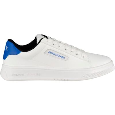 XUX203 Armani Exchange Seattle męskie sneakersy, Op White Blue, 40.5 EU XUX203 Armani Exchange Seattle męskie sneakersy, Op White Blue, 40.5 EU
