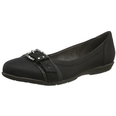 8-8-22161-27_BLACK 001 Softline 22161 baleriny damskie zamknięte, czarny Czarny (Black 001) 37 EU X-Weit 8-8-22161-27_BLACK 001 Softline 22161 baleriny damskie zamknięte, czarny Czarny (Black 001) 37 EU X-Weit