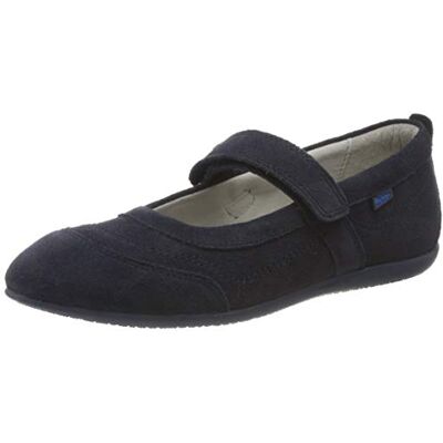Adele 3400-7111_7200 Richter Kinderschuhe Dziewczęce baleriny zamknięte, niebieski Blau Atlantic 7200-29 EU Adele 3400-7111_7200 Richter Kinderschuhe Dziewczęce baleriny zamknięte, niebieski Blau Atlantic 7200-29 EU