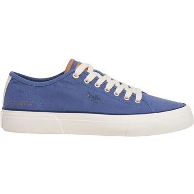 PMS30001656244 Pepe Jeans Męskie trampki Taylor Match M, niebieskie (Union Blue), 45 EU PMS30001656244 Pepe Jeans Męskie trampki Taylor Match M, niebieskie (Union Blue), 45 EU