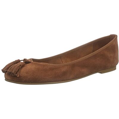 10154846_Henna VERO MODA Damskie baleriny Vmmalene Leather zamknięte baleriny, czerwony Henna, 40 EU 10154846_Henna VERO MODA Damskie baleriny Vmmalene Leather zamknięte baleriny, czerwony Henna, 40 EU