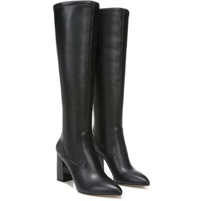 H8454S1 Franco Sarto Damskie wysokie buty do kolan Katherine, czarne szerokie łydki, 6,5 UK H8454S1 Franco Sarto Damskie wysokie buty do kolan Katherine, czarne szerokie łydki, 6,5 UK