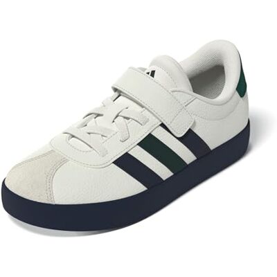 NJX07 adidas Uniseks dzieci VL COURT 3.0 HOOK AND LOOP SHOES KIDS, core white/collegiate navy/collegiate green, 31 1/2 EU NJX07 adidas Uniseks dzieci VL COURT 3.0 HOOK AND LOOP SHOES KIDS, core white/collegiate navy/collegiate green, 31 1/2 EU