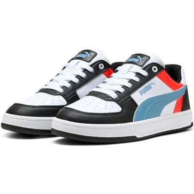 394461 PUMA Unisex Caven 2.0 Block Jr Sneaker, Puma Biały chłodny niebieski PUMA czarny, 38.5 EU 394461 PUMA Unisex Caven 2.0 Block Jr Sneaker, Puma Biały chłodny niebieski PUMA czarny, 38.5 EU