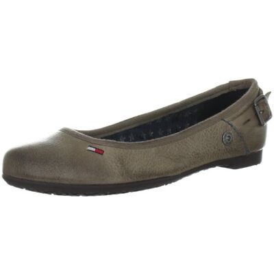 EN56814825 Hilfiger Denim ALLEN 11 A baleriny damskie, brązowy Braun Denim Taupe Grey 061-37 eu EN56814825 Hilfiger Denim ALLEN 11 A baleriny damskie, brązowy Braun Denim Taupe Grey 061-37 eu