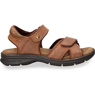 SANDERSBASICSC4 Panama Jack Sandały męskie Sanders Basics Peeptoe, Cuero C004, 45 EU SANDERSBASICSC4 Panama Jack Sandały męskie Sanders Basics Peeptoe, Cuero C004, 45 EU