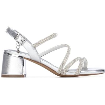 145260 XTI Sandały Kobiety Srebrny Wygodne i wszechstronne obuwie – moda casualowa Model 03 (Rozmiar 39) 145260 XTI Sandały Kobiety Srebrny Wygodne i wszechstronne obuwie – moda casualowa Model 03 (Rozmiar 39)