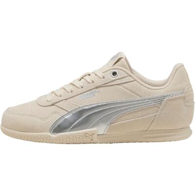 406865 PUMA Bella Donna SD Metallic JR Sneaker, Alpine Snow Silver, 3 UK, Alpejski śnieg PUMA srebrny, 35.5 EU 406865 PUMA Bella Donna SD Metallic JR Sneaker, Alpine Snow Silver, 3 UK, Alpejski śnieg PUMA srebrny, 35.5 EU