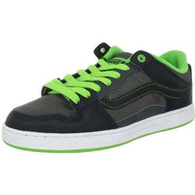 VL3M6IT_Black/Pewter/Gr)_130 Vans Baxter klasyczne sneakersy męskie, czarny Schwarz Black Pewter Green Flash 47 EU VL3M6IT_Black/Pewter/Gr)_130 Vans Baxter klasyczne sneakersy męskie, czarny Schwarz Black Pewter Green Flash 47 EU