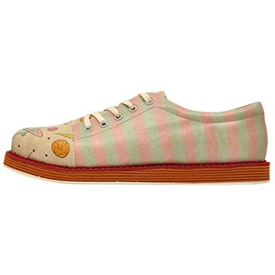 dgbrk018-105 DOGO Broke's Oxford damskie mieszkanie, Wielokolorowy, 36 EU dgbrk018-105 DOGO Broke's Oxford damskie mieszkanie, Wielokolorowy, 36 EU