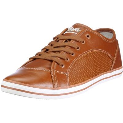 113159 Buffalo 209-I8118 Derby PU 113156 męskie modne sneakersy, brązowy Braun Tan 01-42 EU Schmal 113159 Buffalo 209-I8118 Derby PU 113156 męskie modne sneakersy, brązowy Braun Tan 01-42 EU Schmal