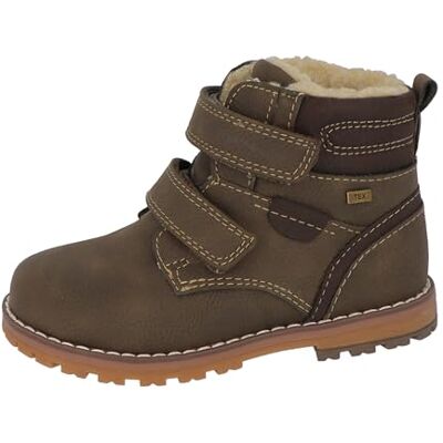 4270300006 Tom Tailor Kids Chłopięce modne kozaki, khaki, 35 EU 4270300006 Tom Tailor Kids Chłopięce modne kozaki, khaki, 35 EU