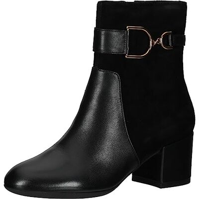 D36TWB021TU Geox Dziewczęce D Eleana Ankle Boot, czarny, 36 EU D36TWB021TU Geox Dziewczęce D Eleana Ankle Boot, czarny, 36 EU