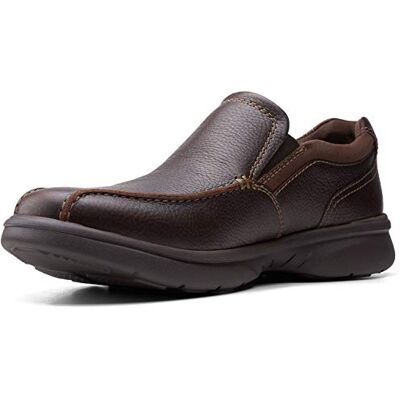 26153159-214 Clarks Męskie mokasyny Bradley Step, rozmiar szablonu AD, Brązowa skóra bębna, 10.5 UK Wide 26153159-214 Clarks Męskie mokasyny Bradley Step, rozmiar szablonu AD, Brązowa skóra bębna, 10.5 UK Wide