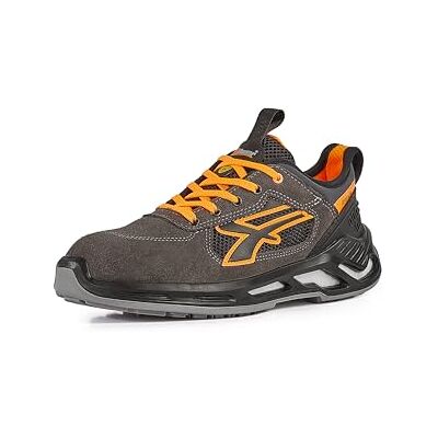 8033546455401 U-Power Red 360 Ryder, lekkie, elastyczne, odporne na przebicie nylonowe buty ochronne z podeszwą Infinergy, z aluminiowym noskiem, Szary ołów neonowo-pomarańczowy, 46 EU 8033546455401 U-Power Red 360 Ryder, lekkie, elastyczne, odporne na przebicie nylonowe buty ochronne z podeszwą Infinergy, z aluminiowym noskiem, Szary ołów neonowo-pomarańczowy, 46 EU